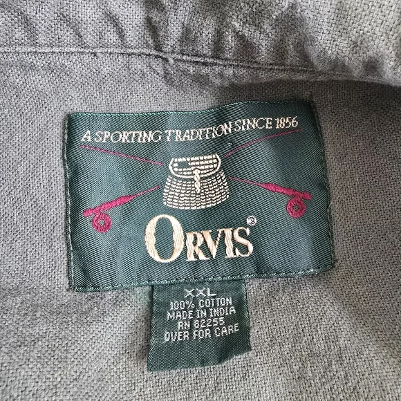 Vintage Orvis Men's Travel Norfolk Safari belted Bush Jacket Coat XXL Fishing - Picture 11 of 12